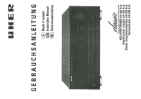 Uher UA-220-R - Owners Manual 